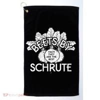 Beets By Schrute Golf Towel thumb 0
