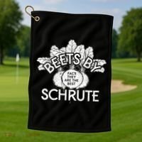 Beets By Schrute Golf Towel thumb 1