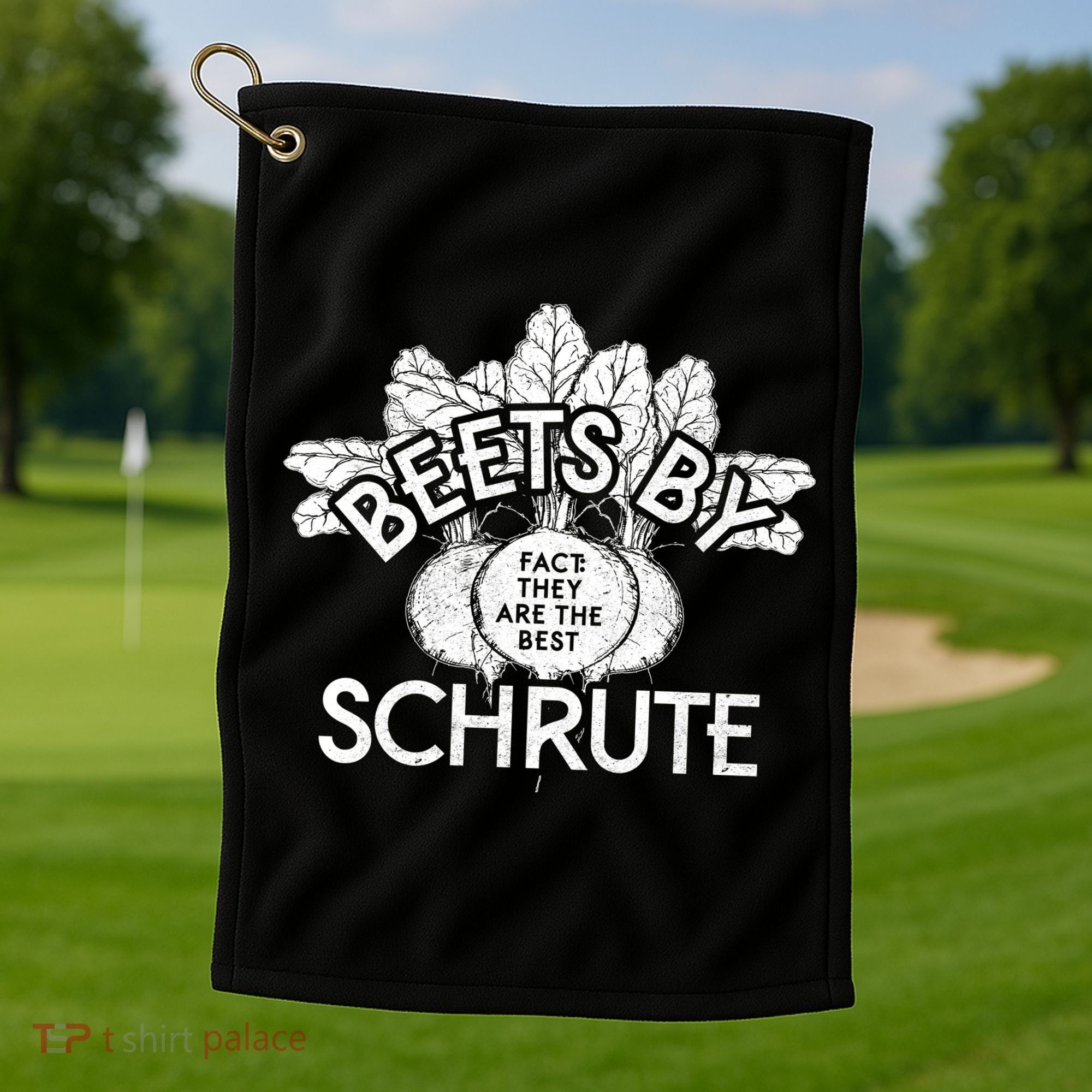 Beets By Schrute Golf Towel