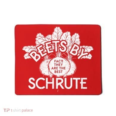 Beets By Schrute Mousepad