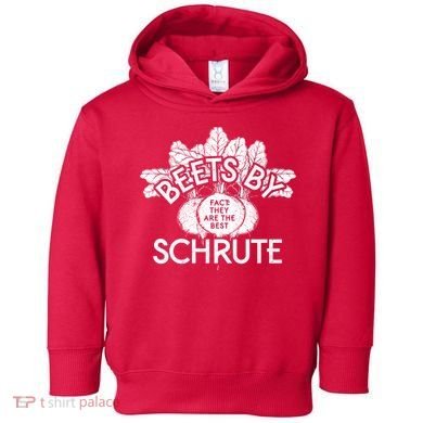 Beets By Schrute Toddler Hoodie