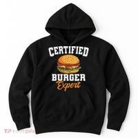 Burger Expert Fast Food Hamburger French Fries Hoodie thumb 0