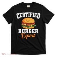 Burger Expert Fast Food Hamburger French Fries T-Shirt thumb 0