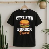 Burger Expert Fast Food Hamburger French Fries T-Shirt thumb 2
