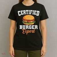 Burger Expert Fast Food Hamburger French Fries T-Shirt thumb 4