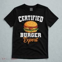 Burger Expert Fast Food Hamburger French Fries T-Shirt thumb 5