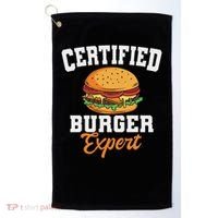 Burger Expert Fast Food Hamburger French Fries Golf Towel thumb 0