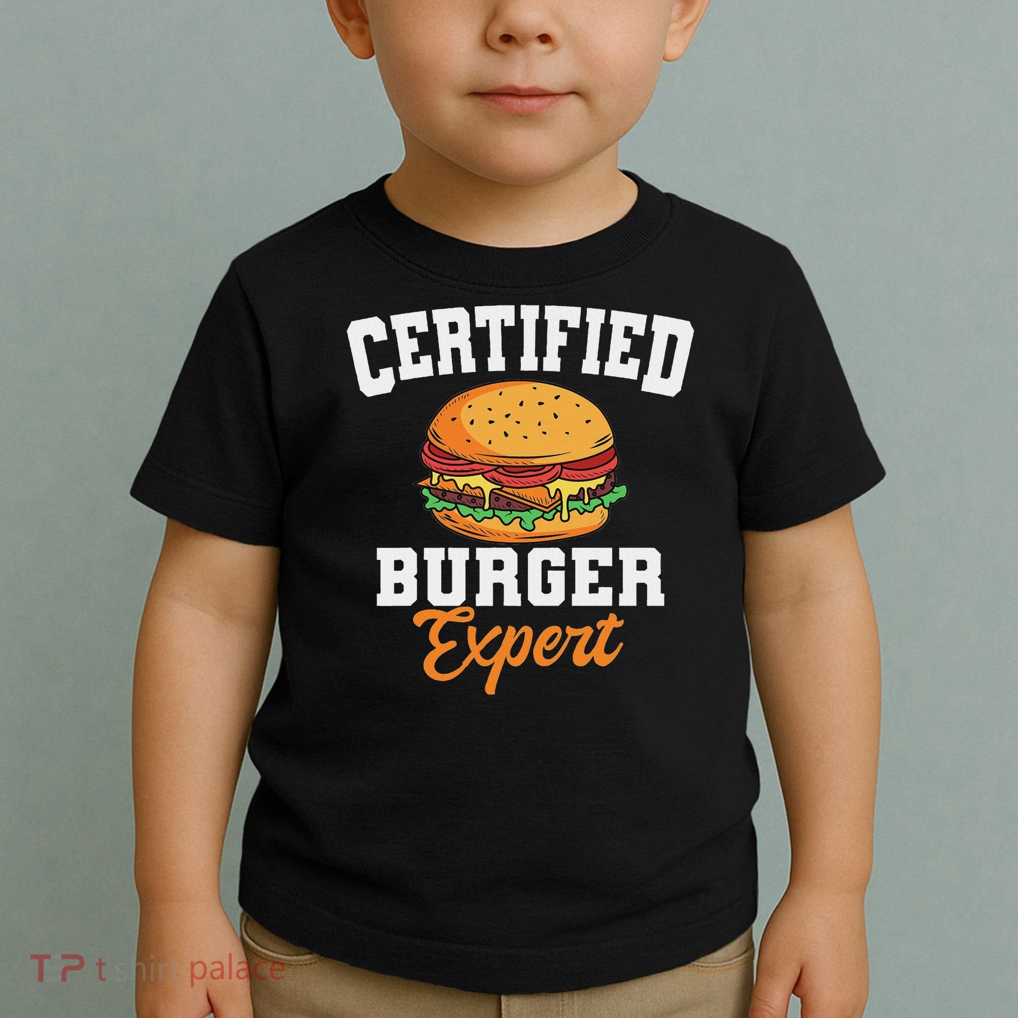 Burger Expert Fast Food Hamburger French Fries Toddler T-Shirt