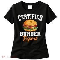 Burger Expert Fast Food Hamburger French Fries Women's T-Shirt thumb 0