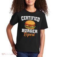 Burger Expert Fast Food Hamburger French Fries Kids T-Shirt thumb 2