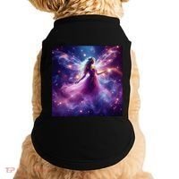 Beautiful Enchanted Fairy Sparkling With Magical Purple Mist Doggie Tank thumb 0