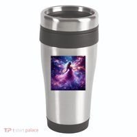 Beautiful Enchanted Fairy Sparkling With Magical Purple Mist 16oz Travel Tumbler thumb 0
