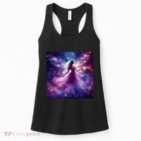 Beautiful Enchanted Fairy Sparkling With Magical Purple Mist Women's Tank Top thumb 0
