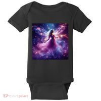 Beautiful Enchanted Fairy Sparkling With Magical Purple Mist Baby Bodysuit thumb 0