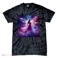 Beautiful Enchanted Fairy Sparkling With Magical Purple Mist Tie-Dye T-Shirt thumb 0