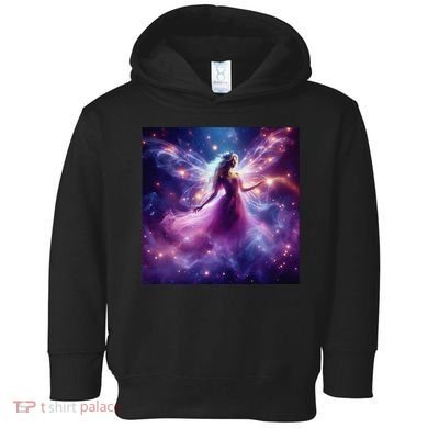 Beautiful Enchanted Fairy Sparkling With Magical Purple Mist Toddler Hoodie