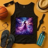 Beautiful Enchanted Fairy Sparkling With Magical Purple Mist Tank Top thumb 4