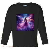 Beautiful Enchanted Fairy Sparkling With Magical Purple Mist Toddler Long Sleeve Shirt thumb 0