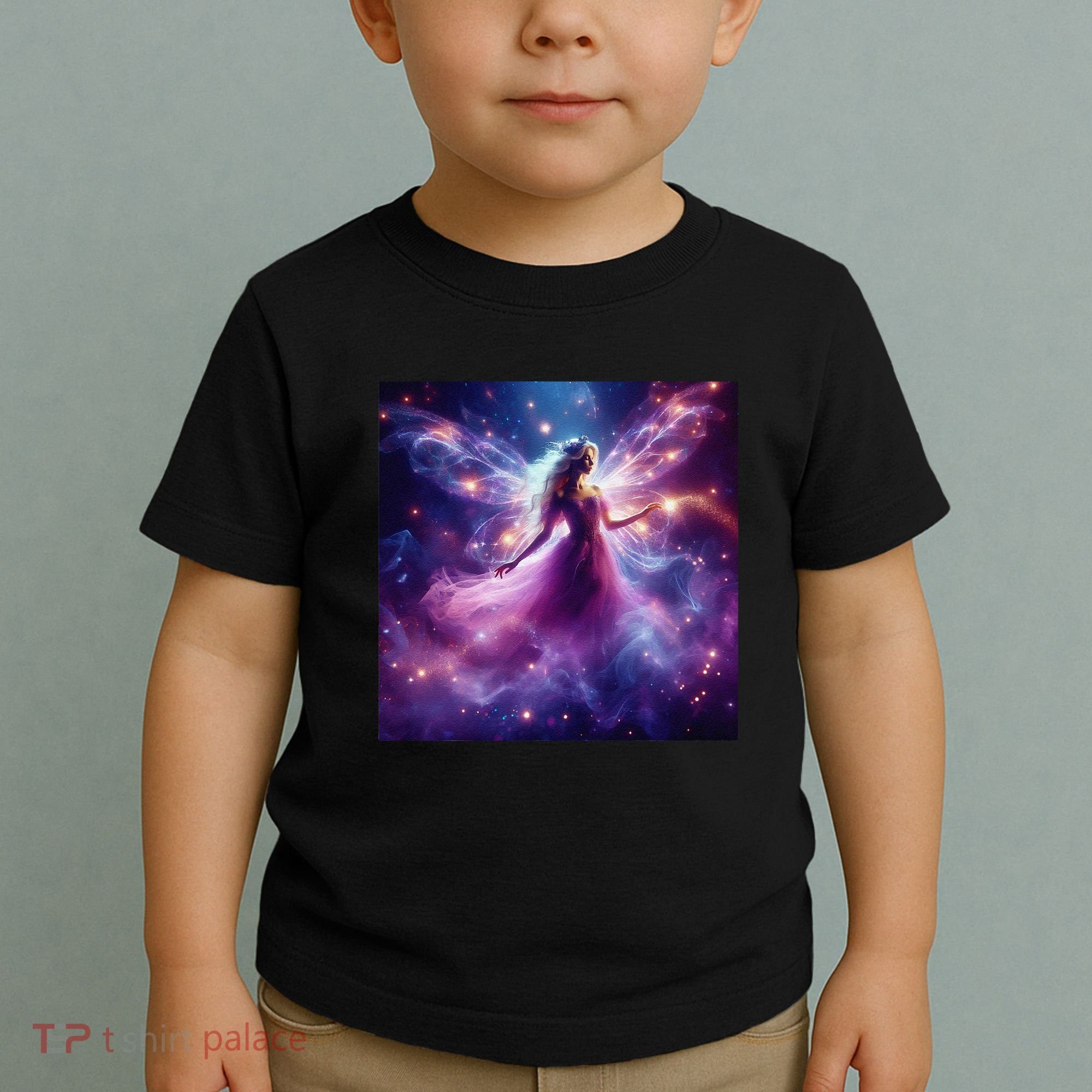 Beautiful Enchanted Fairy Sparkling With Magical Purple Mist Toddler T-Shirt