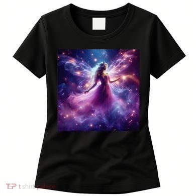Beautiful Enchanted Fairy Sparkling With Magical Purple Mist Women's T-Shirt
