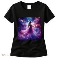 Beautiful Enchanted Fairy Sparkling With Magical Purple Mist Women's T-Shirt thumb 0