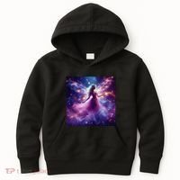 Beautiful Enchanted Fairy Sparkling With Magical Purple Mist Kids Hoodie thumb 0