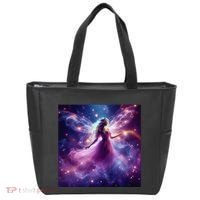 Beautiful Enchanted Fairy Sparkling With Magical Purple Mist Tote Bag thumb 0