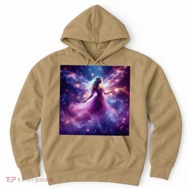 Beautiful Enchanted Fairy Sparkling With Magical Purple Mist Hoodie