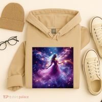 Beautiful Enchanted Fairy Sparkling With Magical Purple Mist Hoodie thumb 4