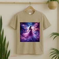 Beautiful Enchanted Fairy Sparkling With Magical Purple Mist T-Shirt thumb 2