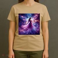 Beautiful Enchanted Fairy Sparkling With Magical Purple Mist T-Shirt thumb 4