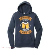 Before He Says I Do Lets Have A Beer Or Two Women's Hoodie thumb 0