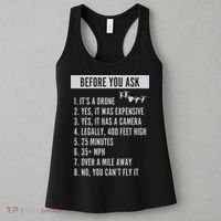 Before You Ask Drone Funny Drone Women's Tank Top thumb 3
