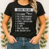 Before You Ask Drone Funny Drone Women's T-Shirt thumb 2