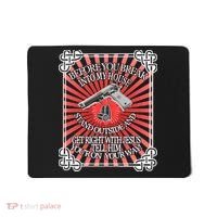 Before You Break Into My House Get Right With Jesus Mousepad thumb 0