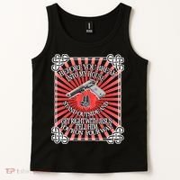 Before You Break Into My House Get Right With Jesus Tank Top thumb 2
