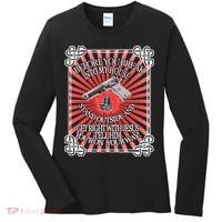 Before You Break Into My House Get Right With Jesus Women's Long Sleeve Shirt thumb 0