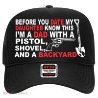 Before You Date My Daughter Gun Shovel Hat thumb 0