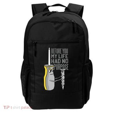 Before You My Life Had No Purpose Tool Backpack