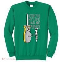 Before You My Life Had No Purpose Tool Sweatshirt thumb 0