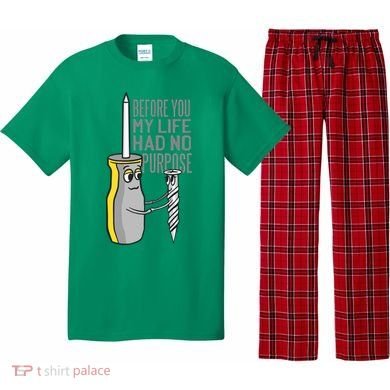 Before You My Life Had No Purpose Tool Pajama Set