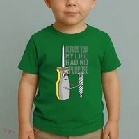 Before You My Life Had No Purpose Tool Toddler T-Shirt thumb 2