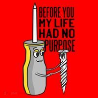 Before You My Life Had No Purpose Tool Santa Hat thumb 1