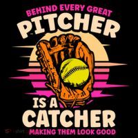 Behind Every Great Pitcher Is Catcher Making Them Look Good Gift Coffee Mug thumb 5