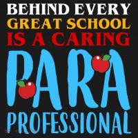 Behind Every Great School Is A Caring Para Professional Gift For Teacher Coaster thumb 2