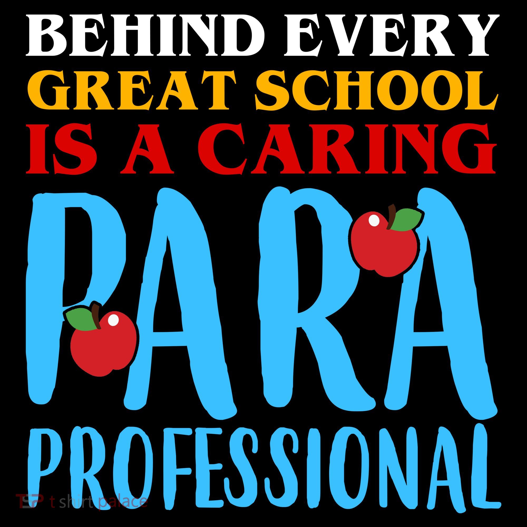 Behind Every Great School Is A Caring Para Professional Gift For Teacher Mousepad