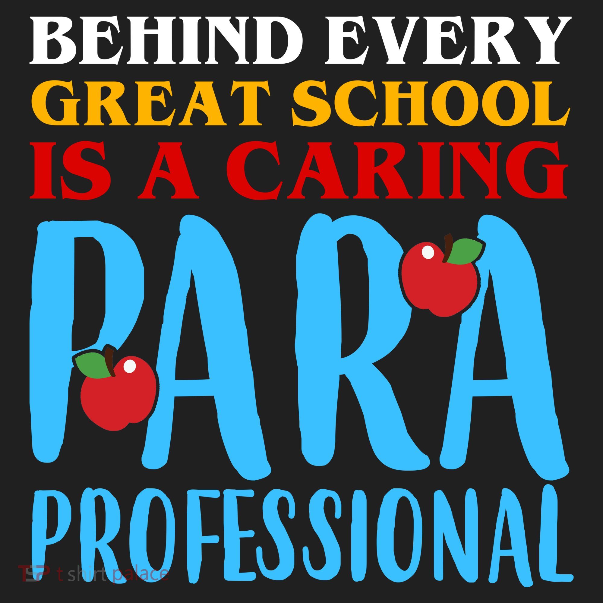 Behind Every Great School Is A Caring Para Professional Gift For Teacher Hat