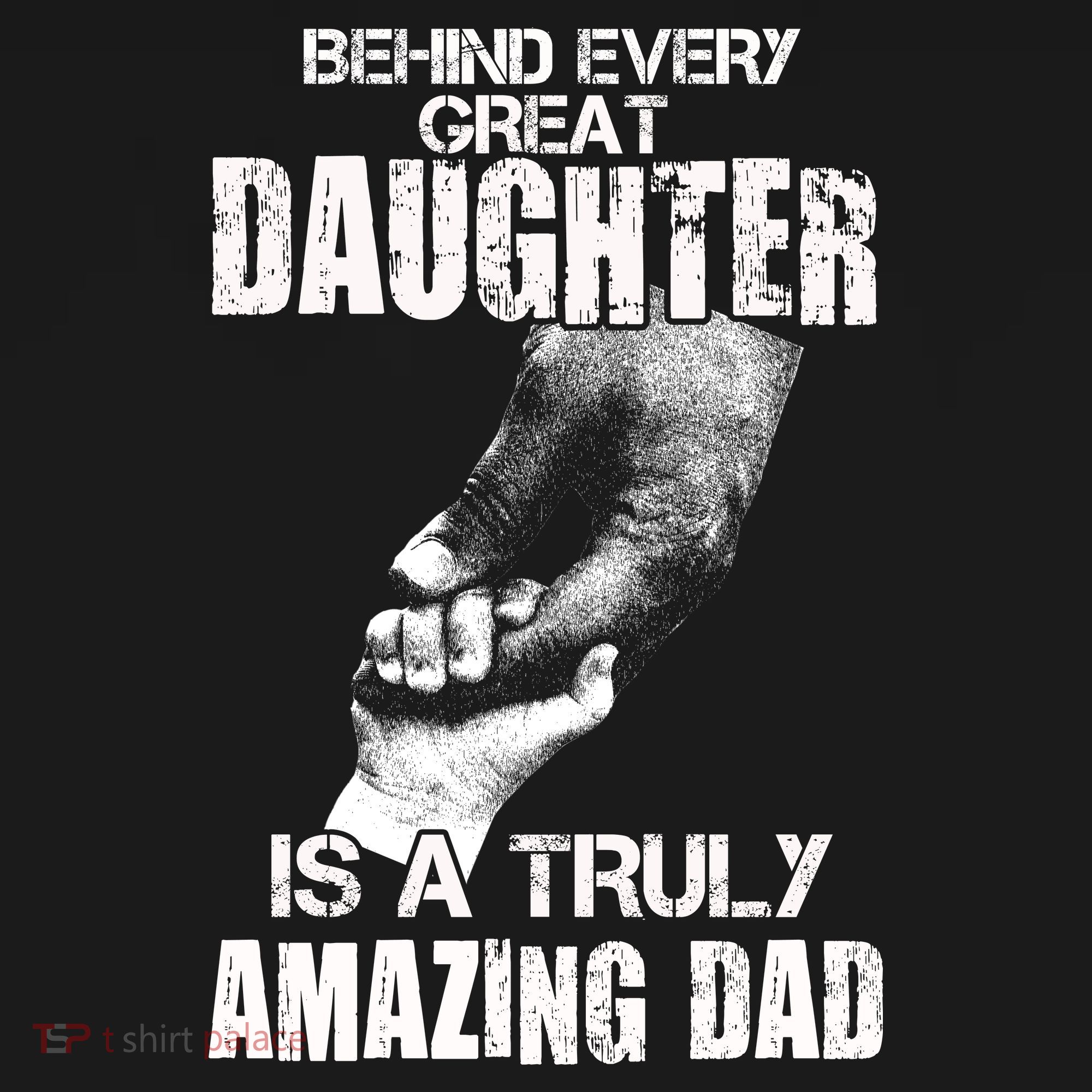 Behind Every Great Daughter Is A Truly Amazing Dad Ornament
