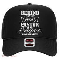 Behind Every Great Pastor Is Awesome Congregation Christian Hat thumb 0
