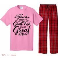 Behind Every Goodkid Is A Great Mom Pajama Set thumb 0